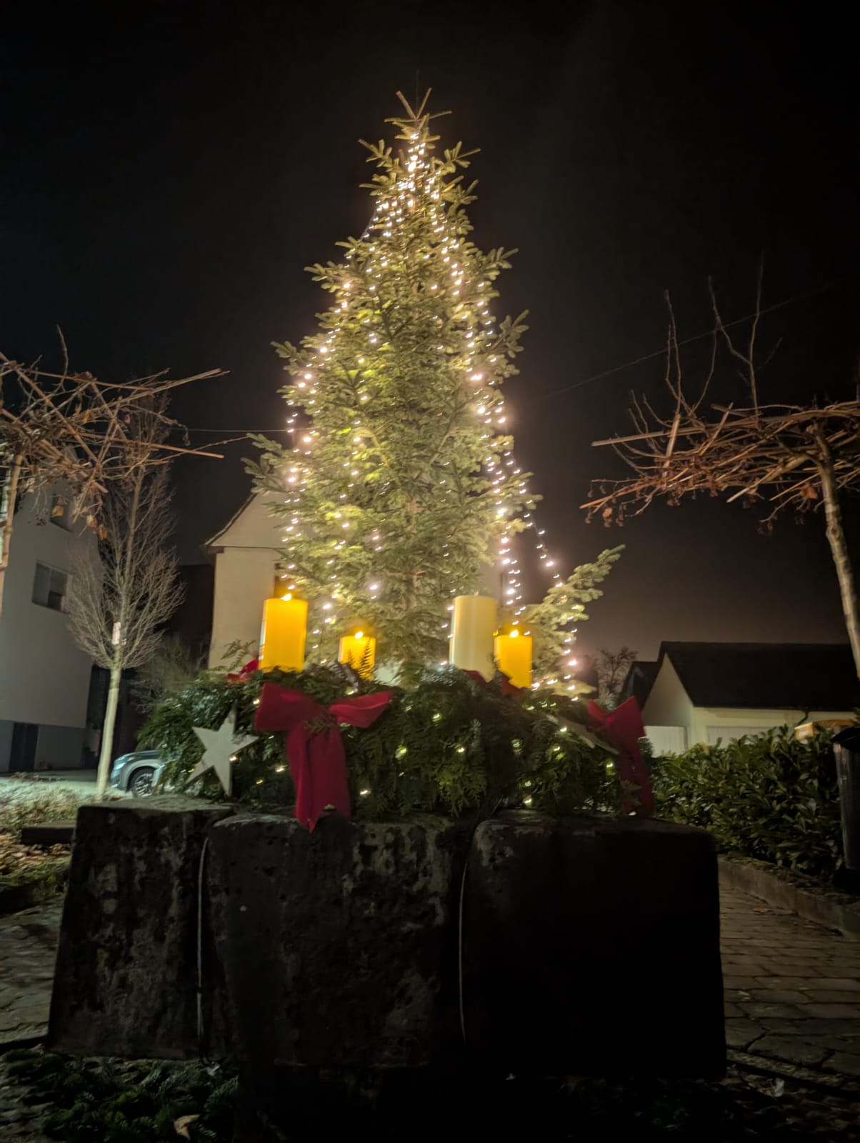 Advent am Brunnen